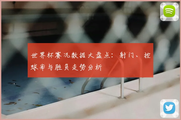 世界杯赛况数据大盘点：射门、控球率与胜负走势分析